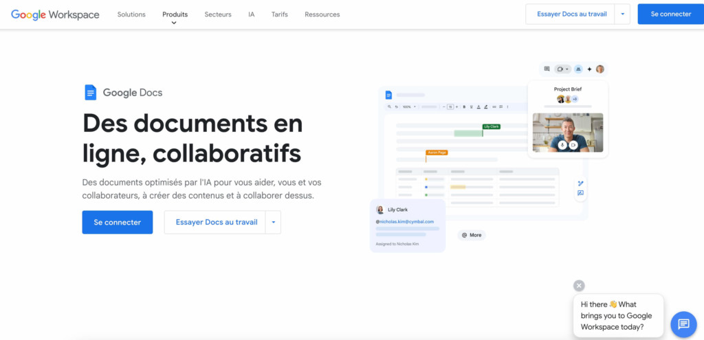 google docs pour prise de notes