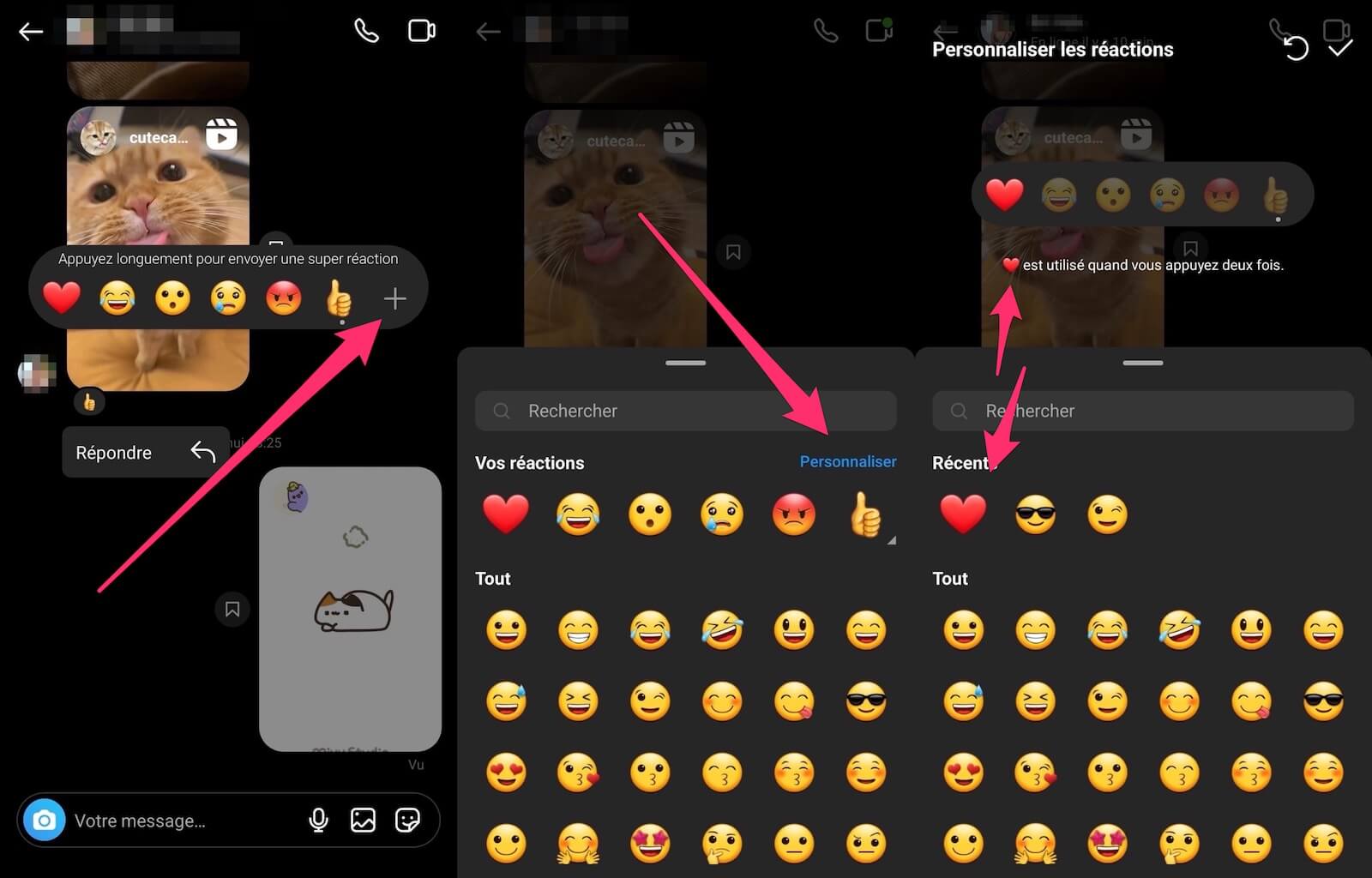 Comment modifier votre like en DM sur Instagram