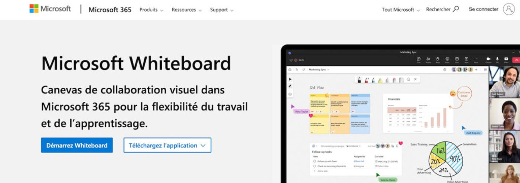 whiteboard microsoft en ligne