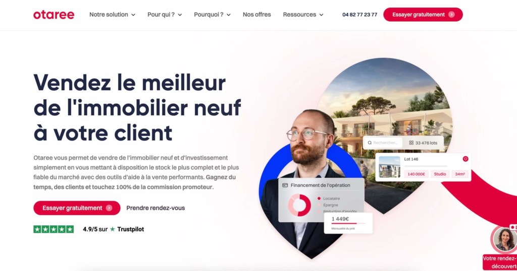 Otaree CRM immobilier